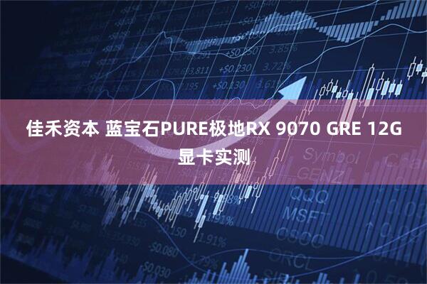 佳禾资本 蓝宝石PURE极地RX 9070 GRE 12G显卡实测