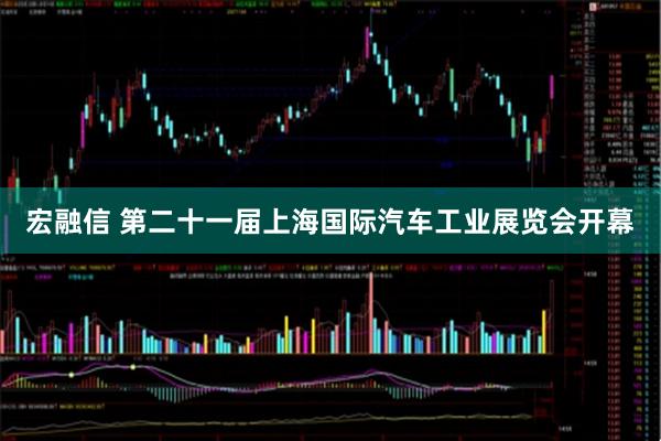宏融信 第二十一届上海国际汽车工业展览会开幕