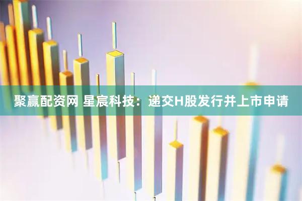 聚赢配资网 星宸科技：递交H股发行并上市申请