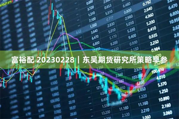富裕配 20230228｜东吴期货研究所策略早参